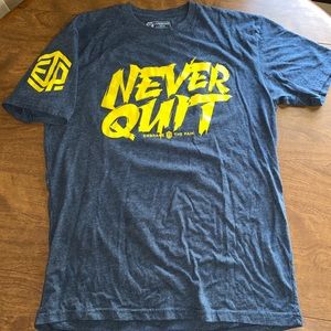 Livesore “Never Quit” graphic tee